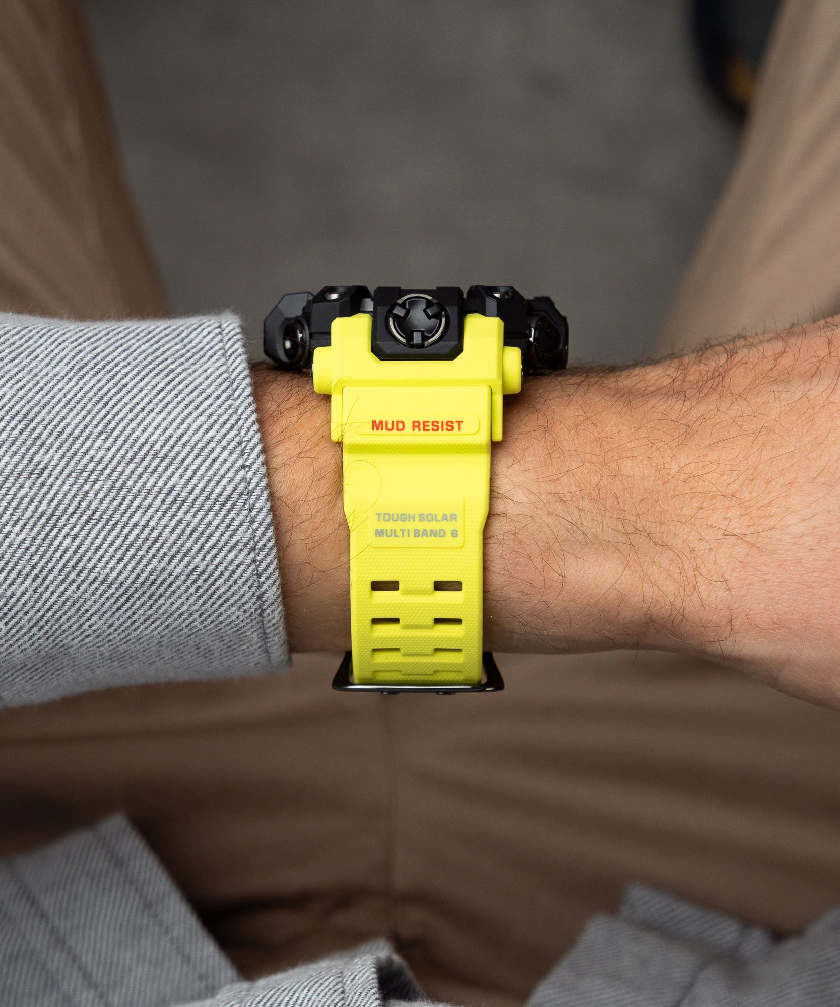 Men's watch Casio G-SHOCK Mudman Solar Brand CASIO