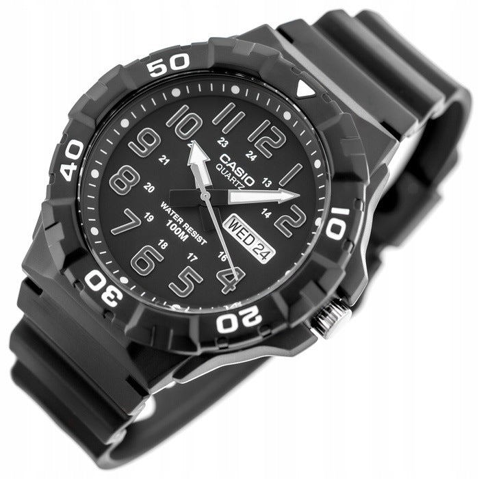 Men's watch Casio MRW-210H-1AVEF + BOX + ENGRAVING Brand CASIO