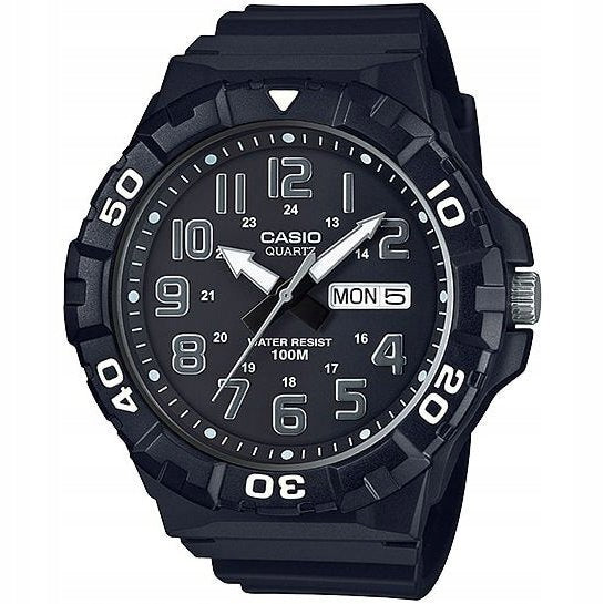 Men's watch Casio MRW-210H-1AVEF + BOX + ENGRAVING