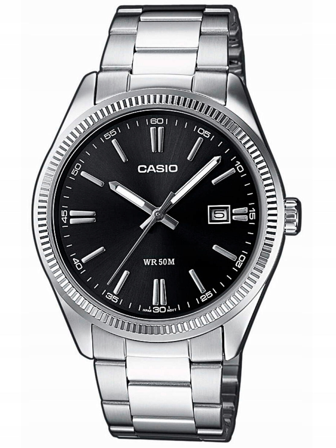 Men's watch Casio MTP-1302PD-1A1V silver, on bracelet Brand CASIO