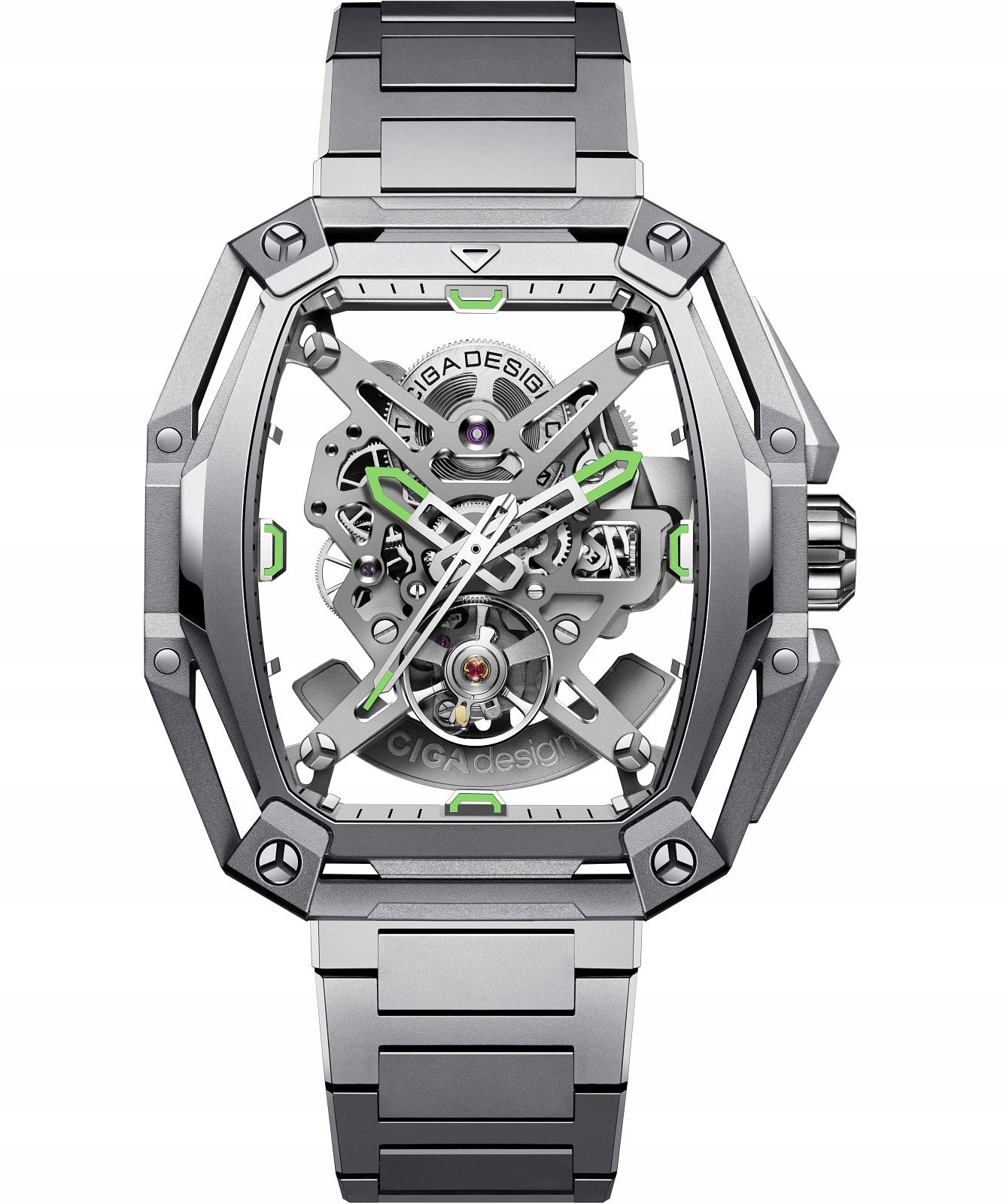 Men's watch Ciga Design Z Series Hunter Skeleton Automatic