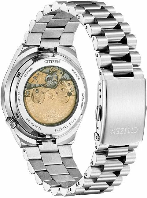 Men's watch Citizen NJ0150-81X Tsuyosa Green on bracelet Brand Citizen