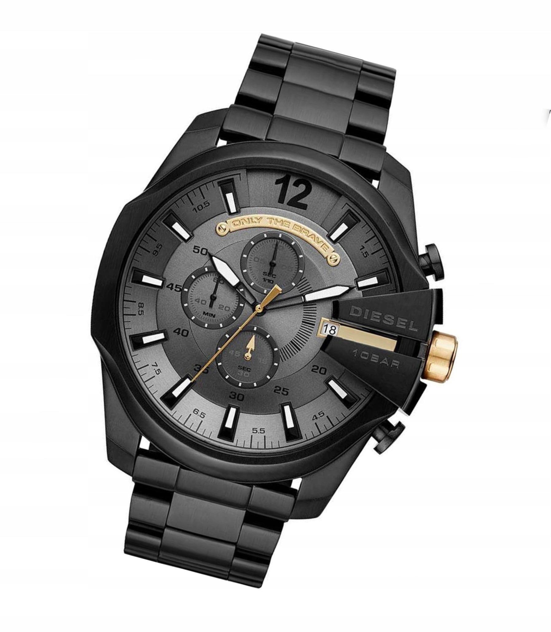 Men's watch Diesel DZ4479 Mega Chief Chronograph + BOX.