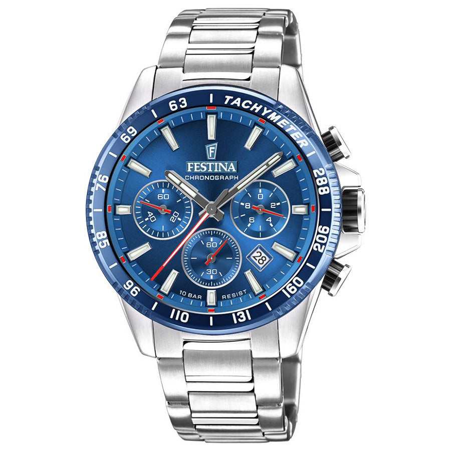 Men's watch FESTINA Timeless Chrono F20560/3 45,00mm 10ATM