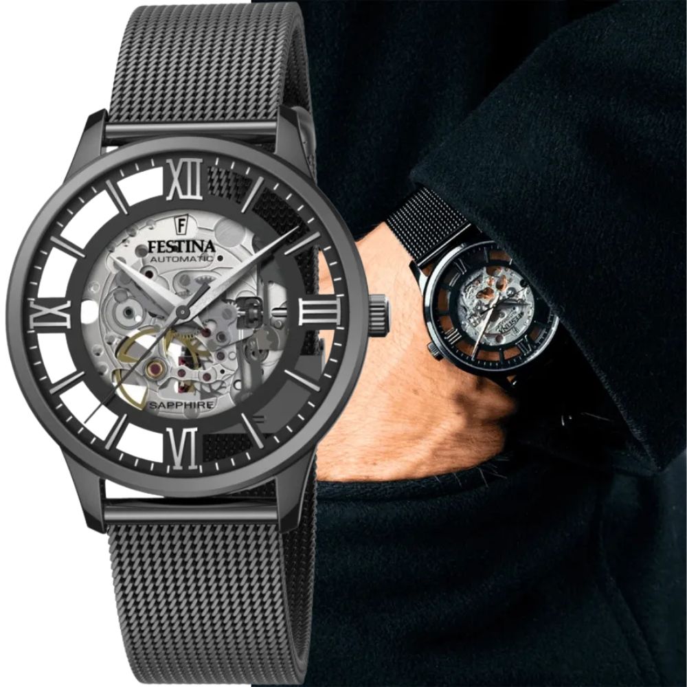 Men's watch Festina Automatic 20535/1 on bracelet