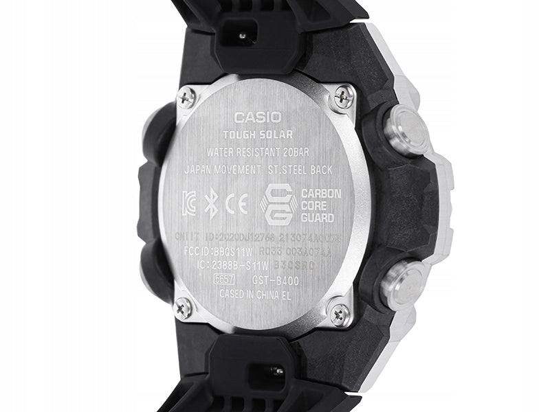 Men's watch G-SHOCK G-Steel Premium GST-B400-1AER Manufacturer code GST-B400-1AER