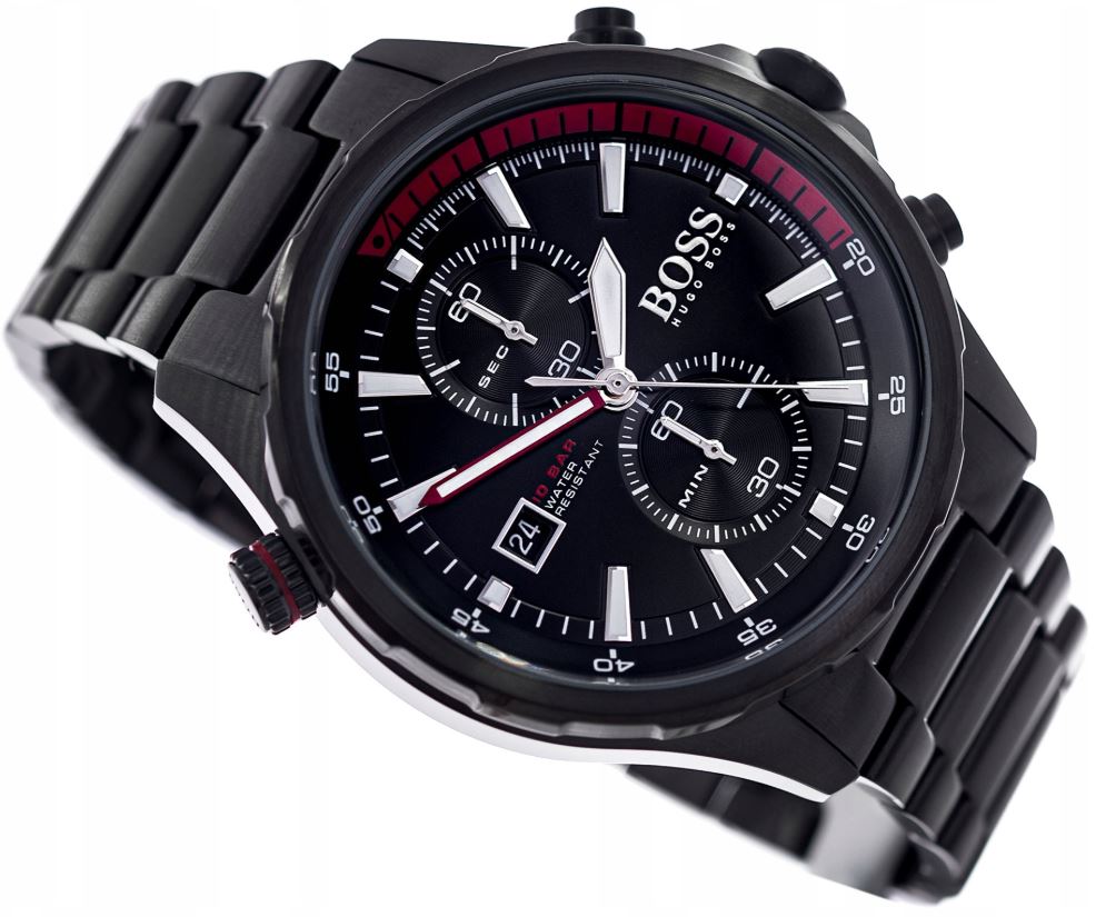Men's watch Hugo Boss 1513825 Globetrotter + BOX. Manufacturer code HB1513825 1513825