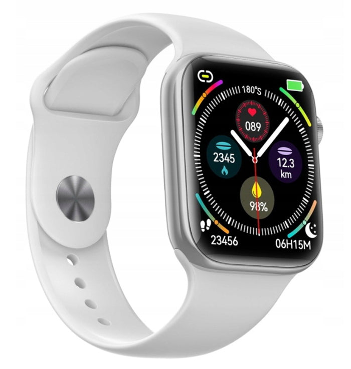 Men's watch / MK-Tech / smartwatch / heart rate monitor / white