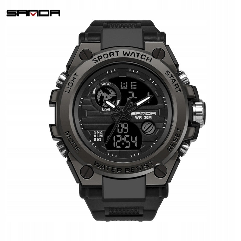 Men's watch SANDA MILITARY LED Sports Military Manufacturer code P739