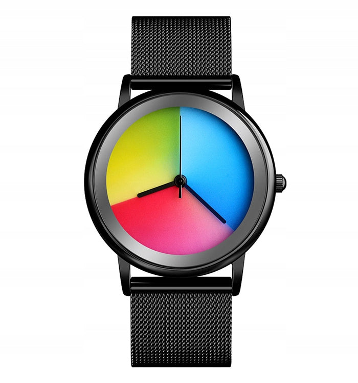 Men's watch / SKMEI / analog / mesh bracelet