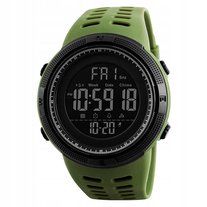 Men's watch SKMEI clear electronic dial many functions