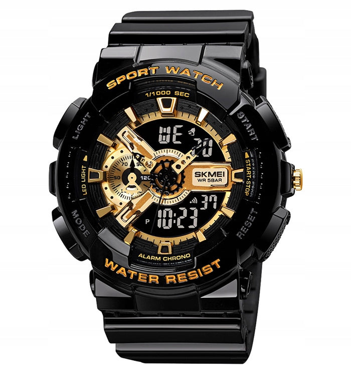 Men's watch SKMEI electronic military tactical many functions