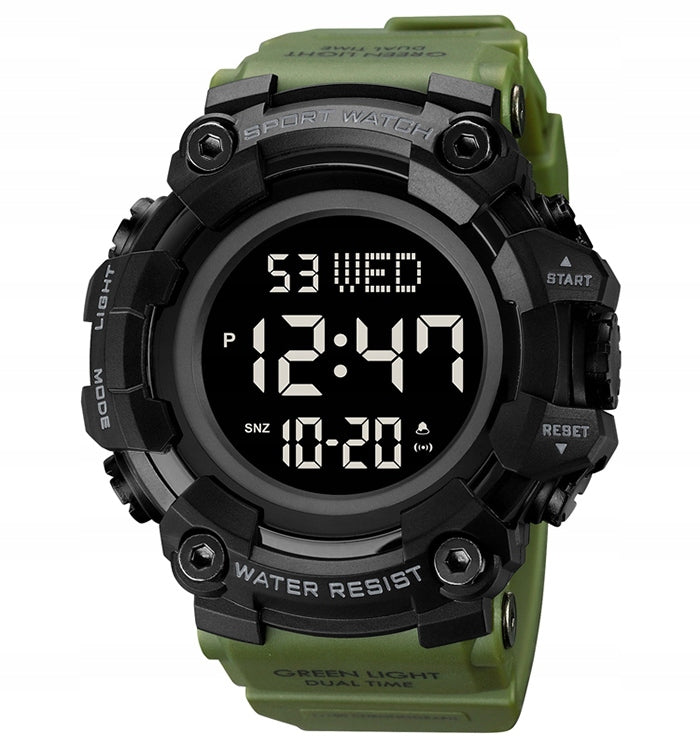 Men's watch SKMEI electronic military tactical multifunctional Packaging status original