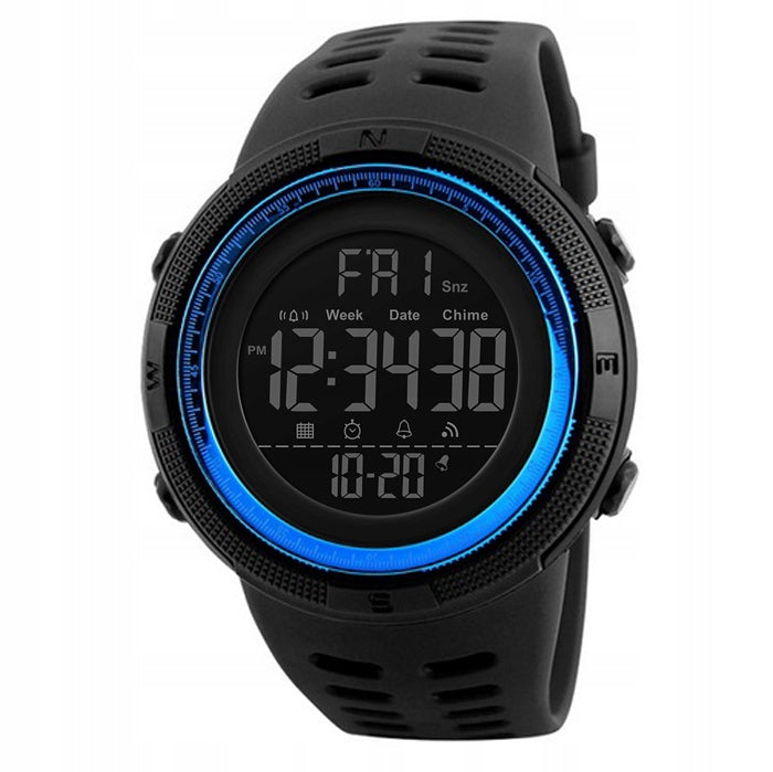 Men's watch SKMEI electronic multiple functions 12/24 h sports