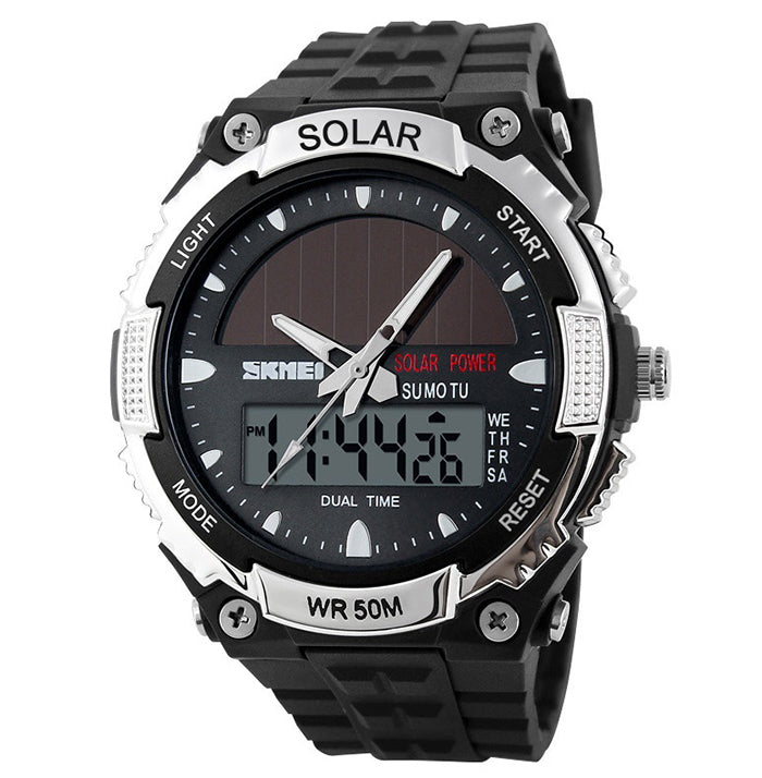 Men's watch SKMEI electronic solar sports many functions Packaging status original