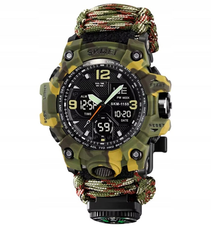 Men's watch SKMEI military electronic military many functions Brand Skmei