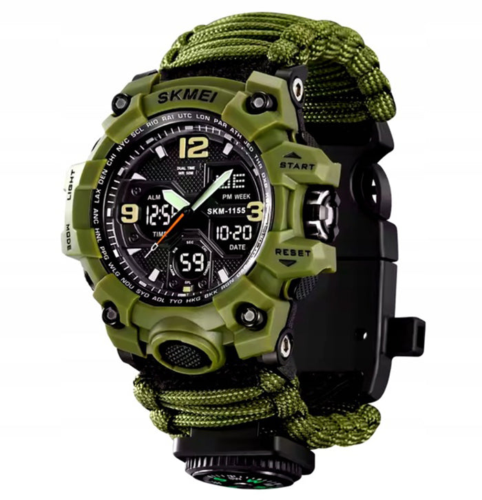 Men's watch SKMEI military electronic military many functions
