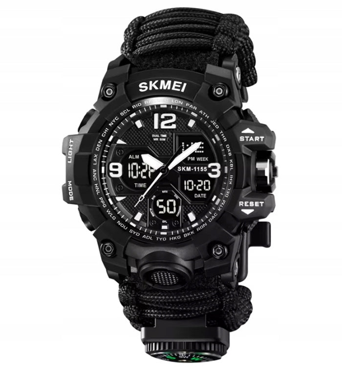Men's watch SKMEI military electronic military many functions