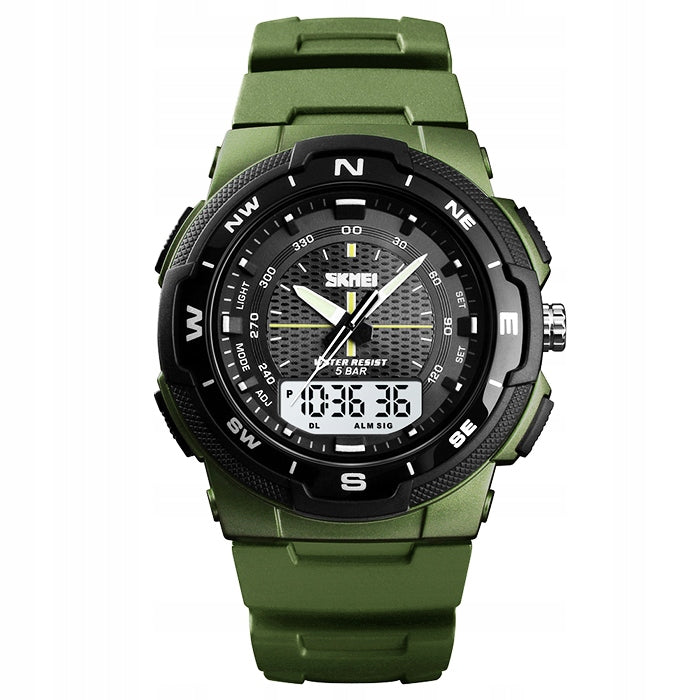 Men's watch SKMEI military many tactical functions