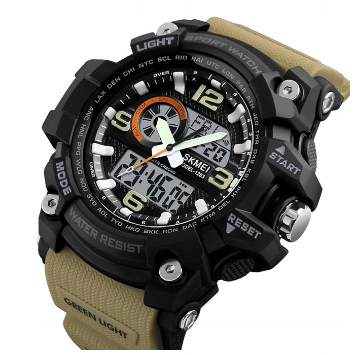 Men's watch SKMEI military massive electronic many functions Brand Skmei