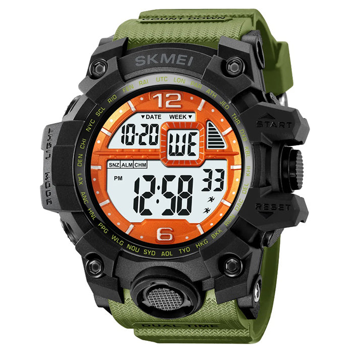 Men's watch SKMEI military tactical electronic many functions