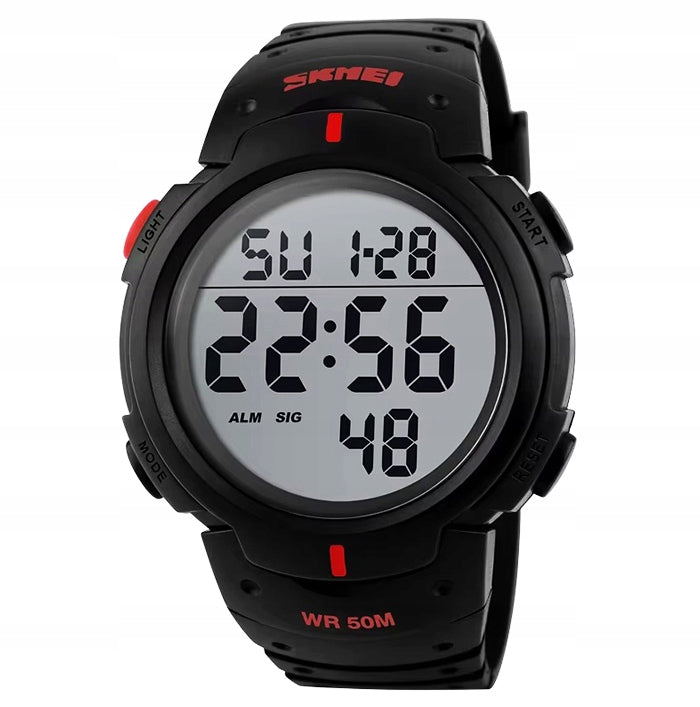 Men's watch SKMEI silicone electronic sports strap many functions Brand Skmei