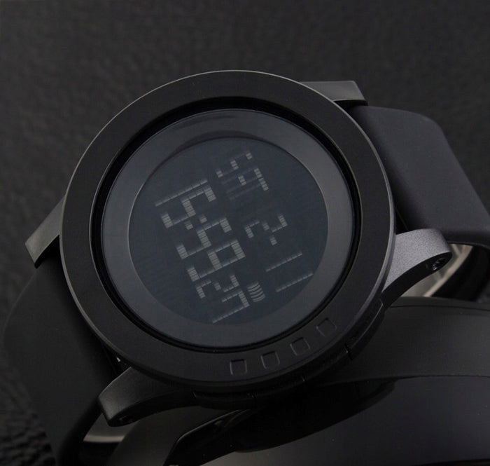 Men's watch SKMEI sk.111421a.mn electronic sports black large dial Brand Skmei