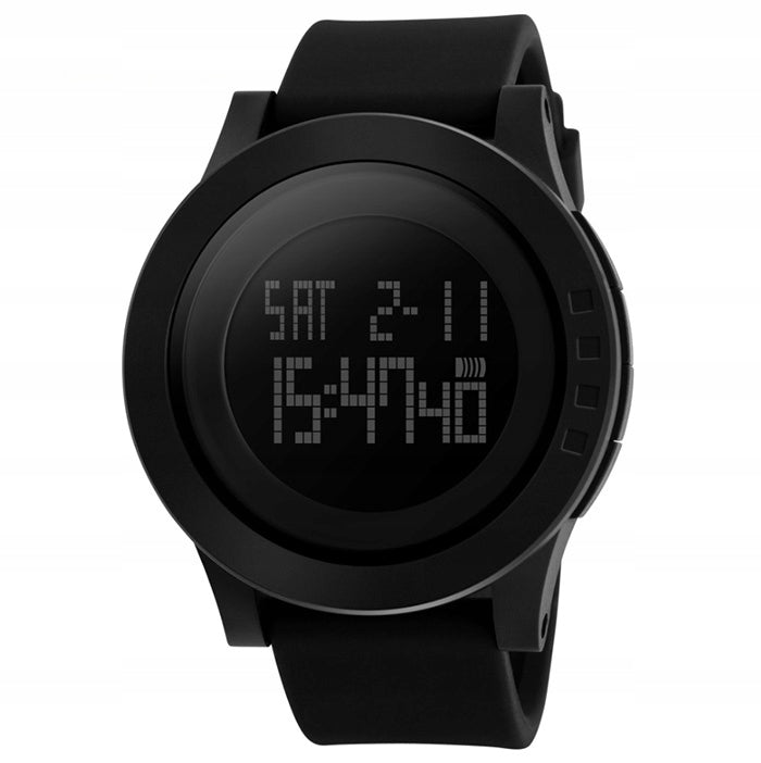 Men's watch SKMEI sk.111421a.mn electronic sports black large dial Packaging status original