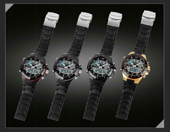 Men's watch SKMEI skm.1016b.mn electronic many functions Brand Skmei
