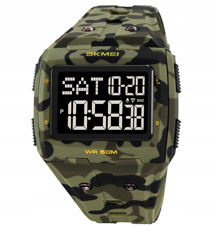 Men's watch SKMEI skm.121861b.mn electronic large readable dial Packaging status original