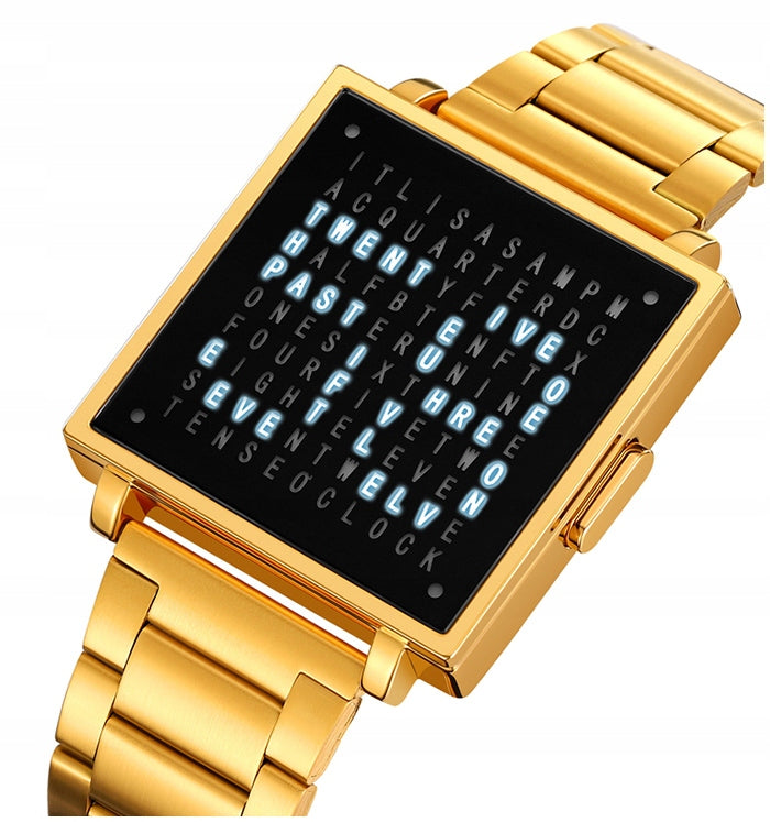 Men's watch SKMEI skm.123121f.mn electronic date LED unusual dial Brand Skmei