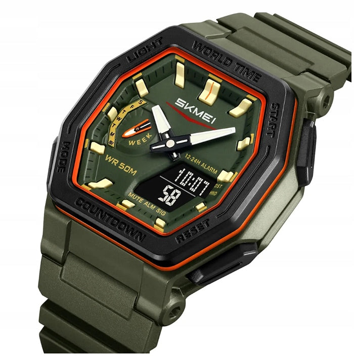 Men's watch SKMEI skm.124381b.mn electronic sports many functions Packaging status original