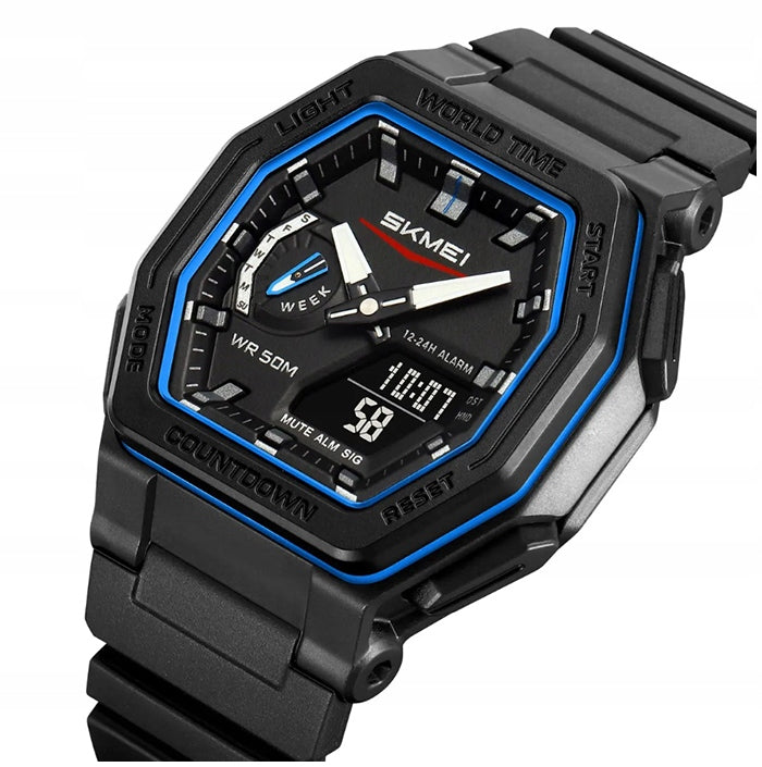 Men's watch SKMEI skm.124381b.mn electronic sports many functions
