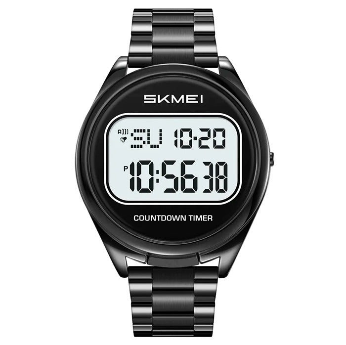 Men's watch SKMEI skm.125951a.mn black electronic bracelet storage