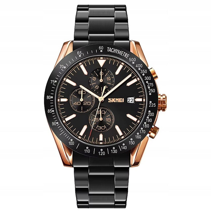 Men's watch SKMEI skm.192531b.mn analog bracelet date chronograph