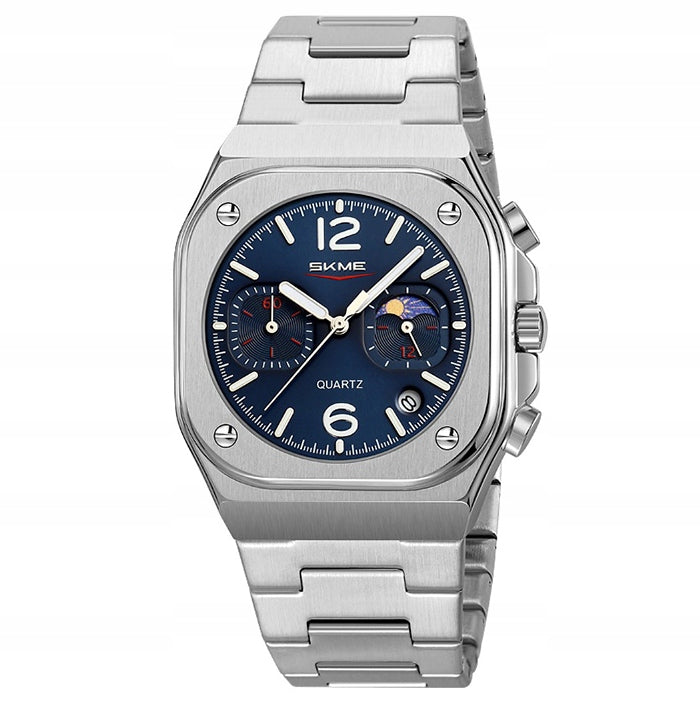 Men's watch SKMEI skm.193681e.mn bracelet chronograph date Brand Skmei