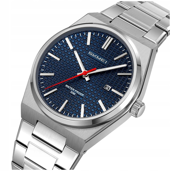 Men's watch SKMEI skm.193961e.mn bracelet analog date steel