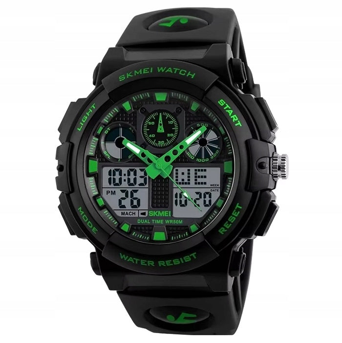 Men's watch SKMEI sports electronic strap many functions Packaging status original