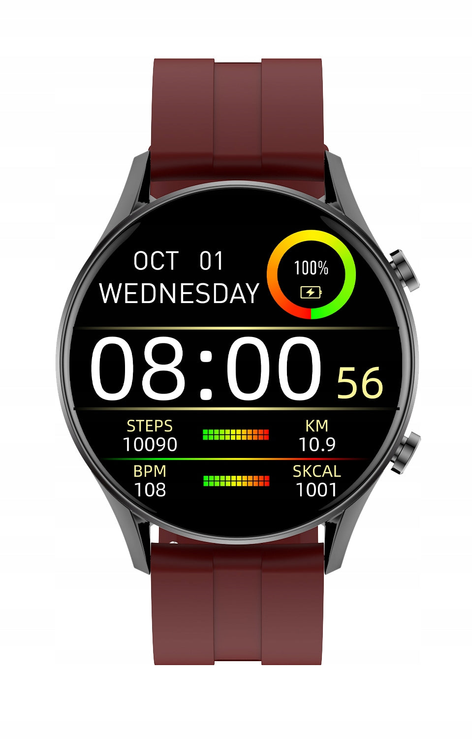Men's watch SMARTWATCH G. ROSSI pedometer blood pressure monitor CONVERSATIONS