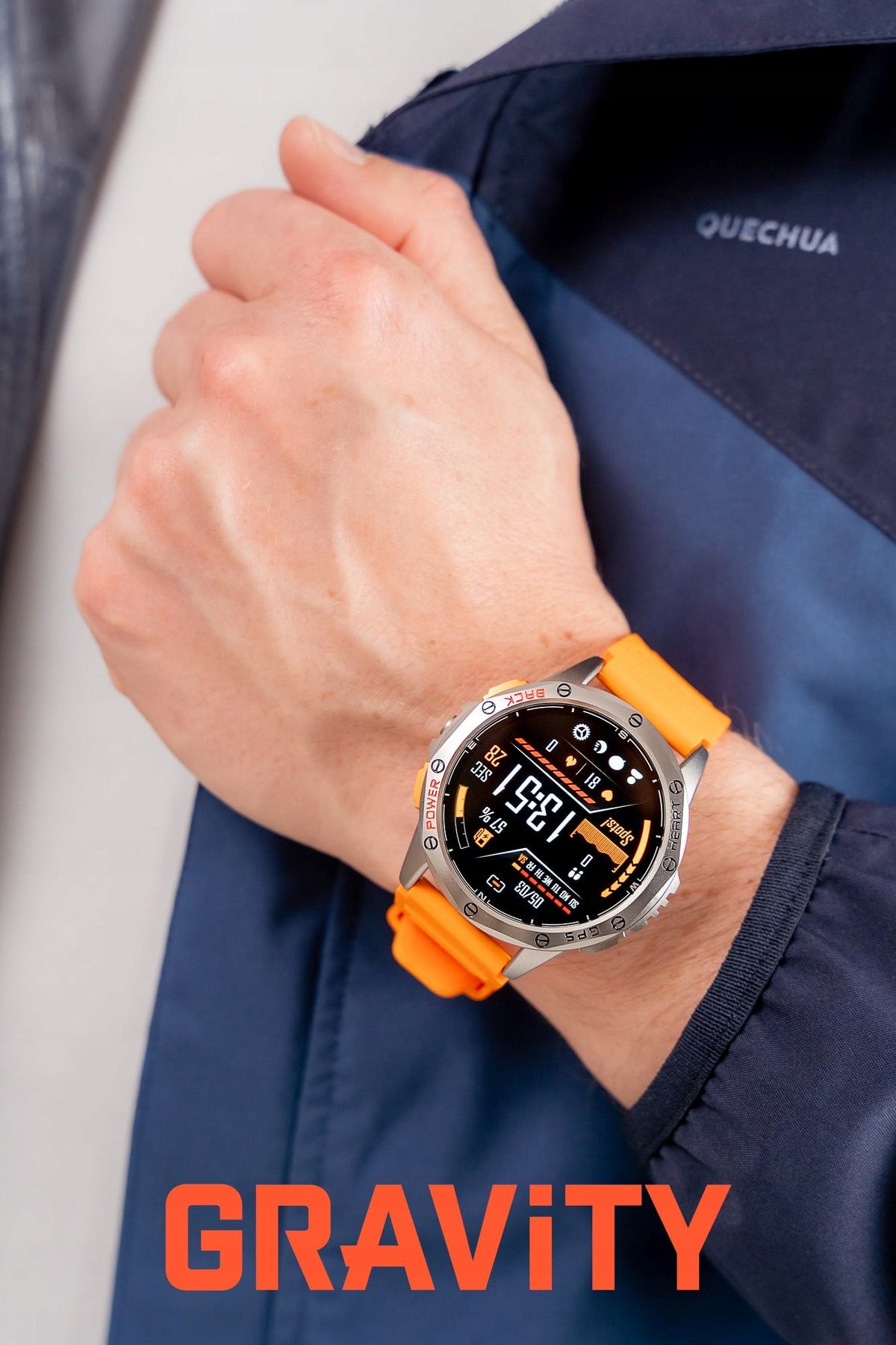 Men's watch SMARTWATCH GRAVITY GPS COMPASS ALWAYS DISPLAY Packaging status original