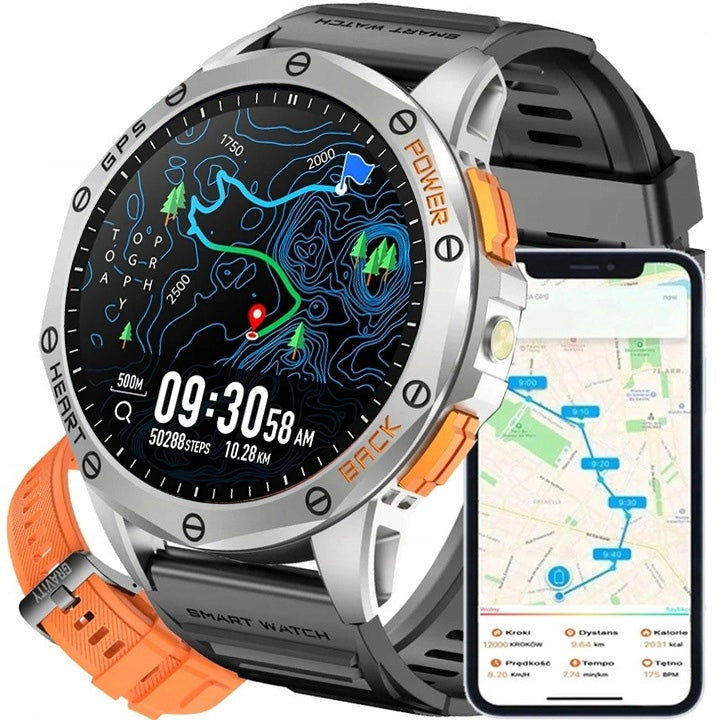 Men's watch SMARTWATCH GRAVITY GPS COMPASS ALWAYS DISPLAY