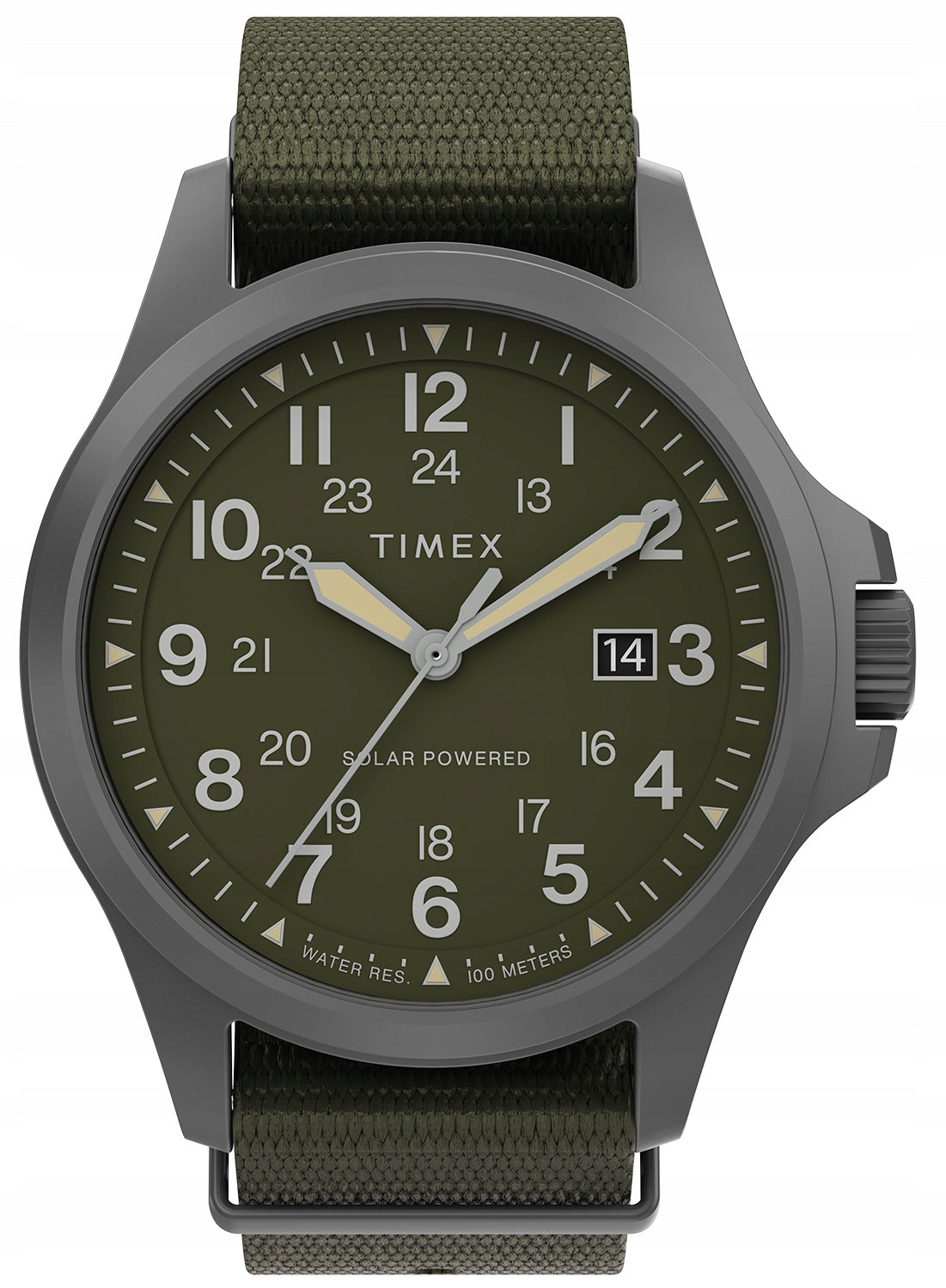 Men's watch TIMEX EXPEDITION sapphire glass SOLAR waterproof WR100