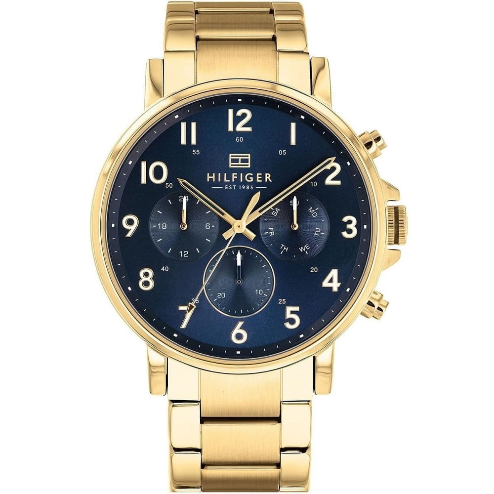 Men's watch Tommy Hilfiger Daniel 1710384 gold on bracelet Brand Tommy Hilfiger