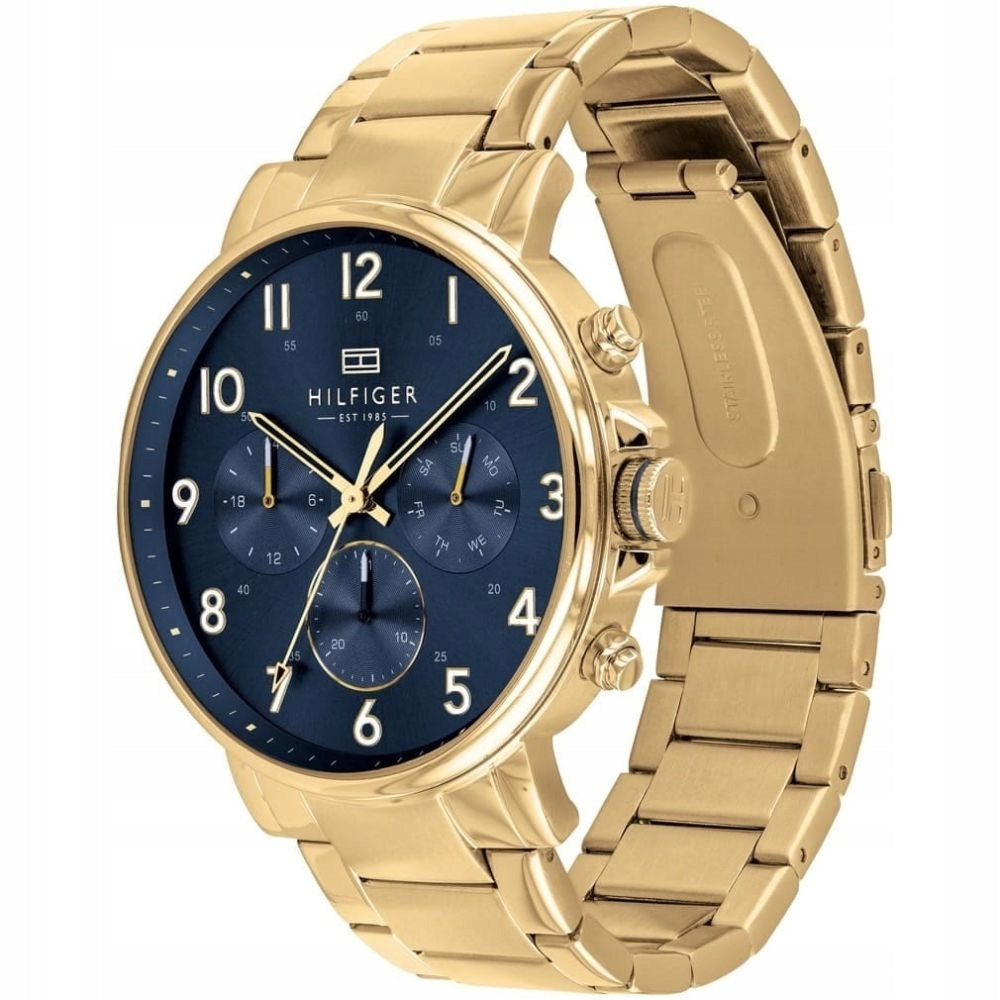 Men's watch Tommy Hilfiger Daniel 1710384 gold on bracelet Manufacturer code 1710384