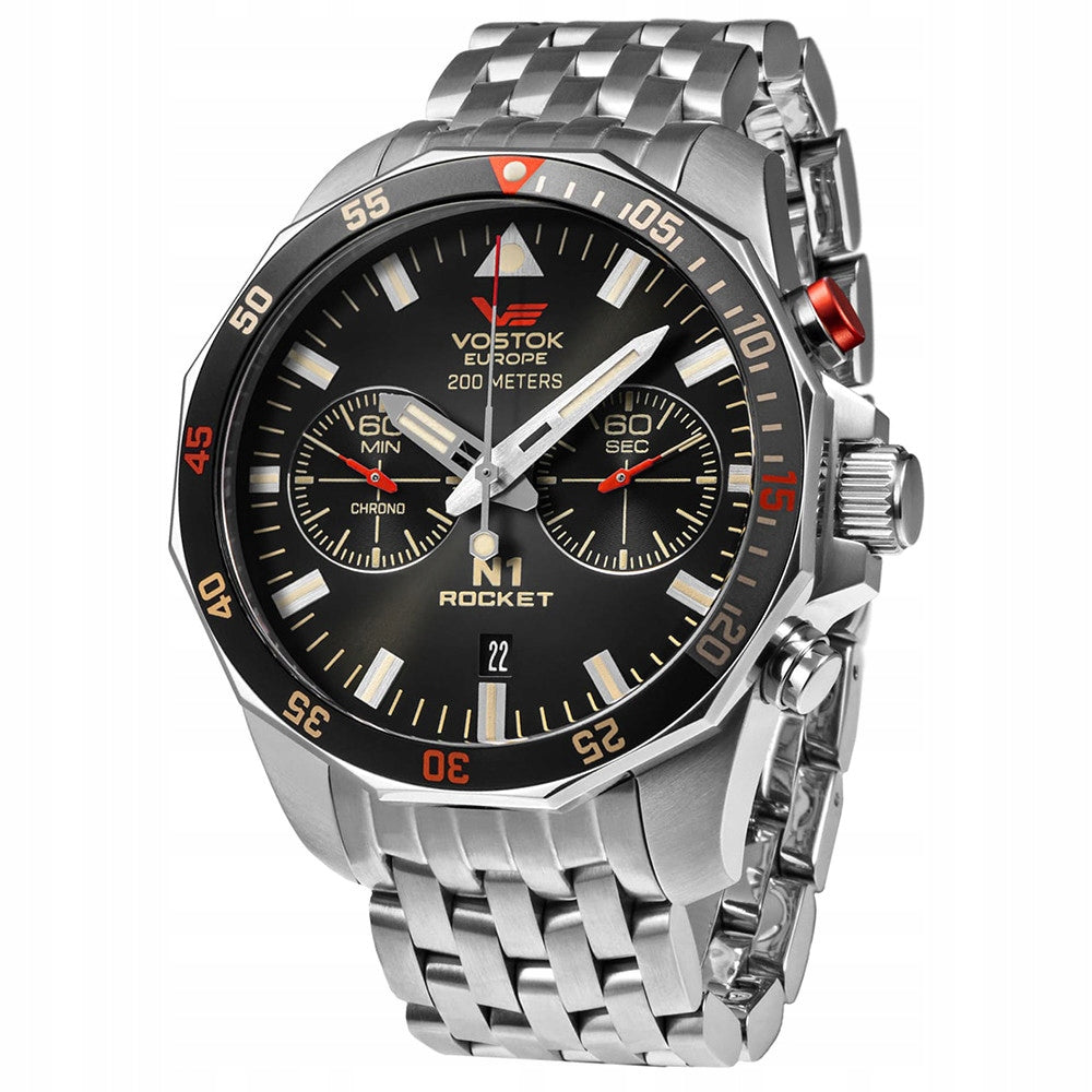 Men's watch Vostok Europe 6S21-225A618B silver