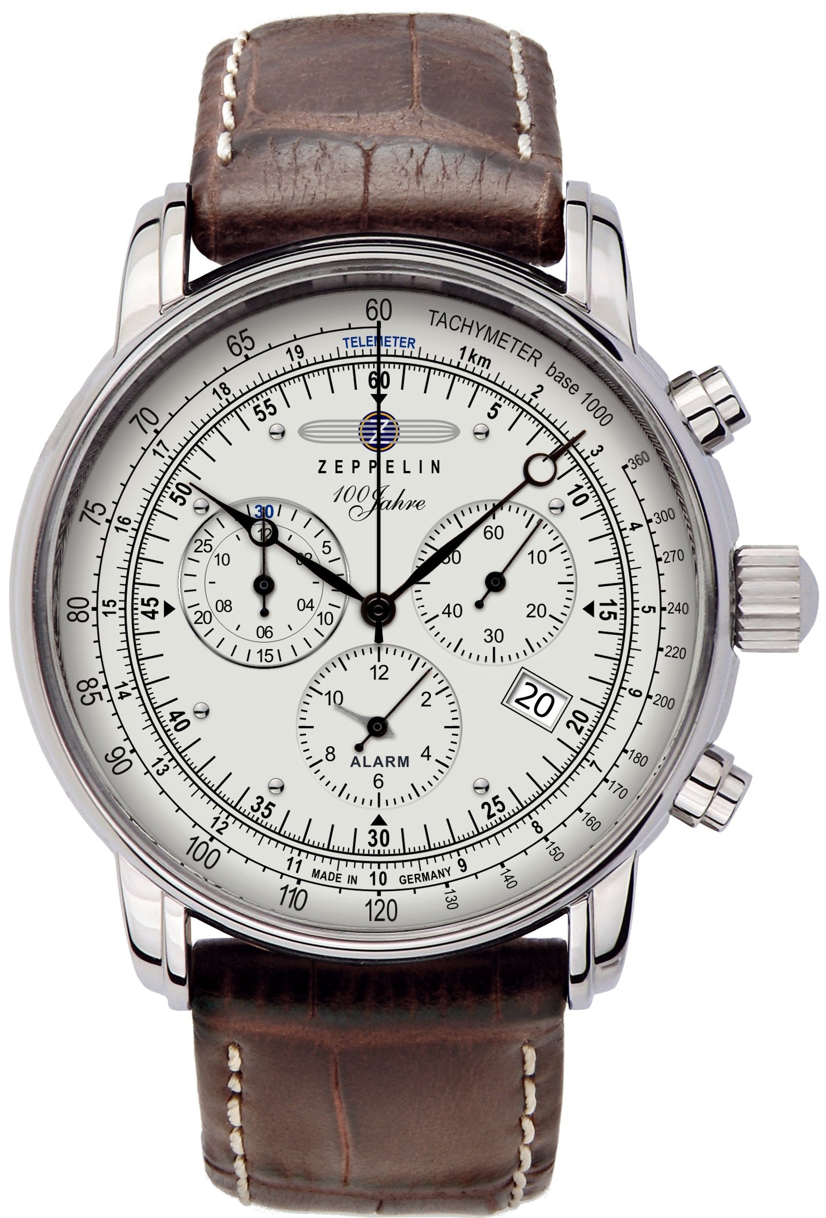 Men's watch Zeppelin 100 Years Zeppelin Chronograph Alarm