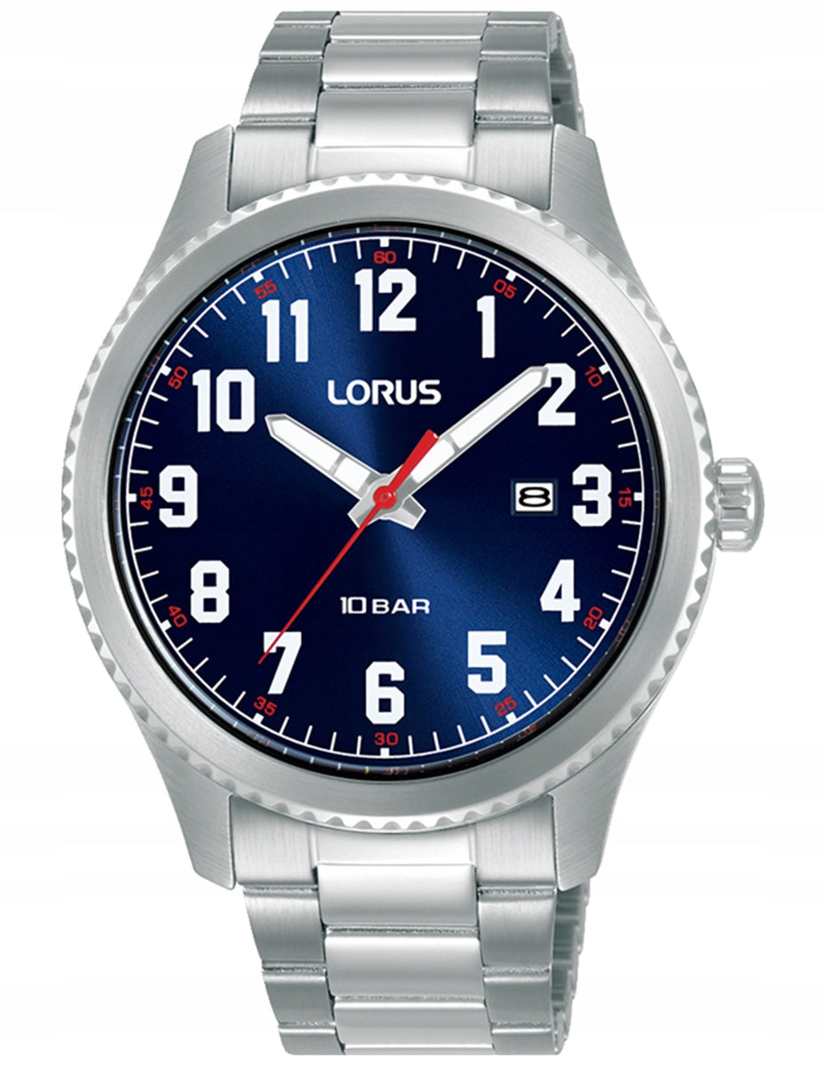 Men's watch on bracelet LORUS RH981RX9 +ENGRAVING