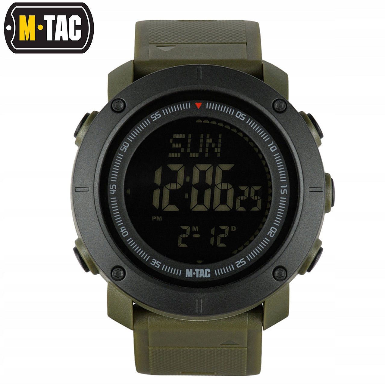 Men's watch waterproof with compass M-TAC 2095 military tactical trekking Manufacturer code 50009001