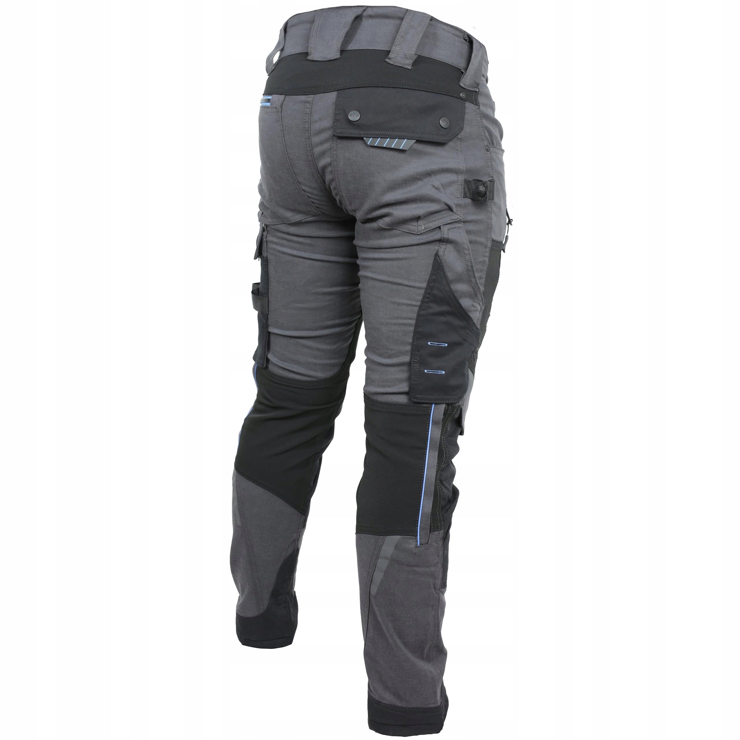 Men's work trousers ELASTIC to the waist CORDURA STRONG PREMIUM cotton Manufacturer code Spodnie TENCEL_SARA_PREMIUM_WORKBHP