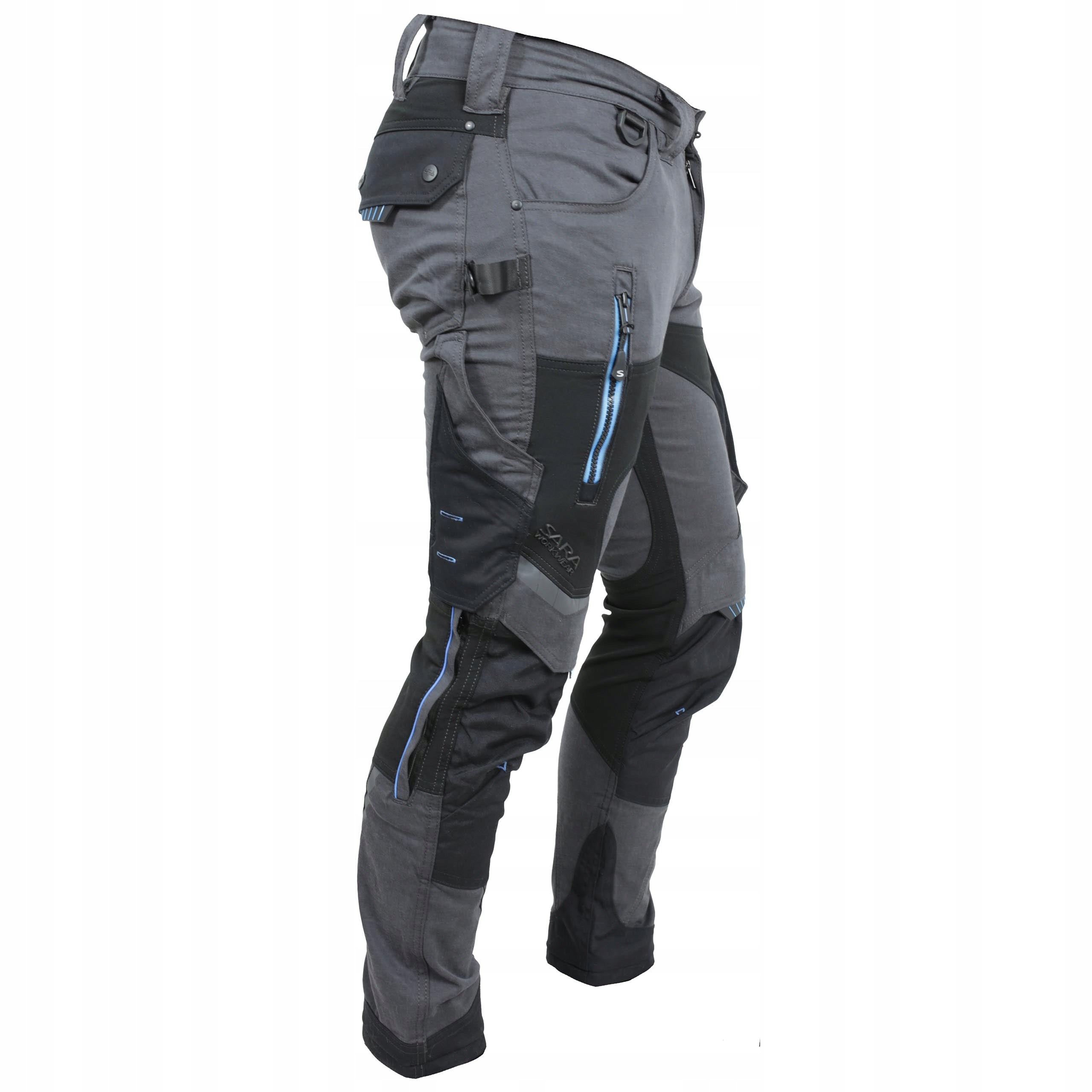 Men's work trousers ELASTIC to the waist CORDURA STRONG PREMIUM cotton Packaging status original